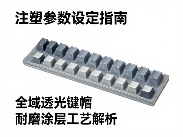 注塑参数设定指南,全域透光键帽耐磨涂层工艺解析