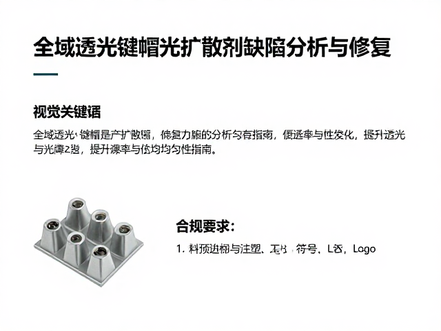 全域透光键帽光扩散剂缺陷分析与修复,提升透光率与均匀性指南