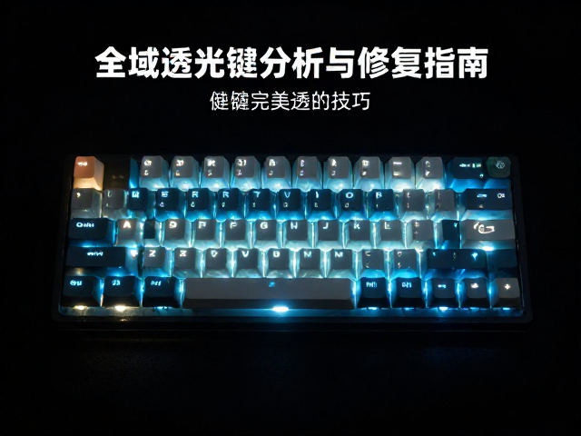 全域透光键帽缺陷分析与修复指南,机械键盘完美透光技巧