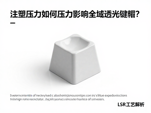 注塑压力如何影响全域透光键帽?LSR工艺解析