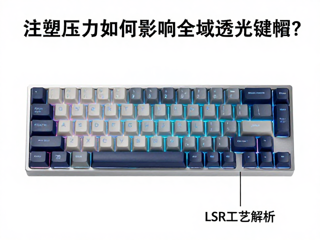 注塑压力如何影响全域透光键帽?LSR工艺解析