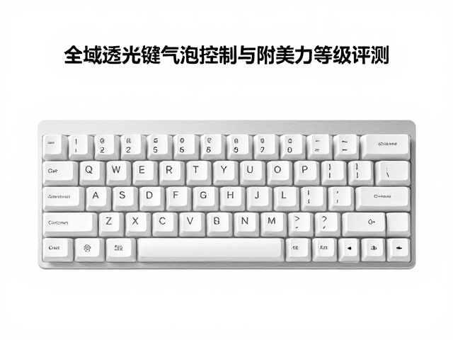 全域透光键帽气泡控制与附着力等级评测,避坑指南