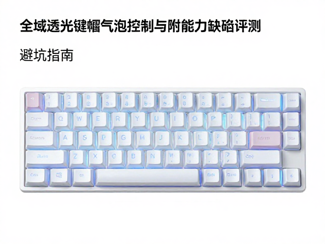 全域透光键帽气泡控制与附着力等级评测,避坑指南