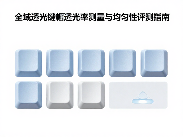 全域透光键帽透光率测量与均匀性评测指南