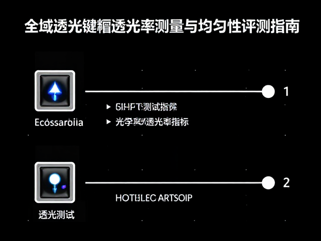 全域透光键帽透光率测量与均匀性评测指南