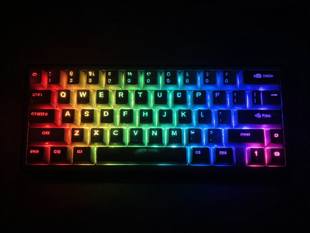 RGB普及下全域透光键帽怎么选?动态流光条纹颜值与手感评测