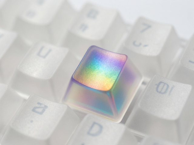 浅蚀透光键帽，彩色填充蚀刻与激光技术创新解析