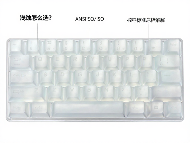 浅蚀透光键帽怎么选？CO2激光，ANSI/ISO标准字符详解