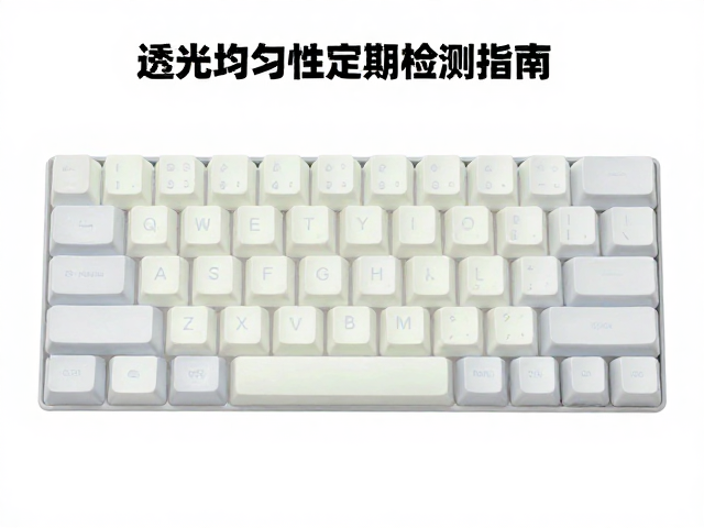 浅蚀透光游戏键帽如何选?办公机械键盘透光均匀性定期检测指南