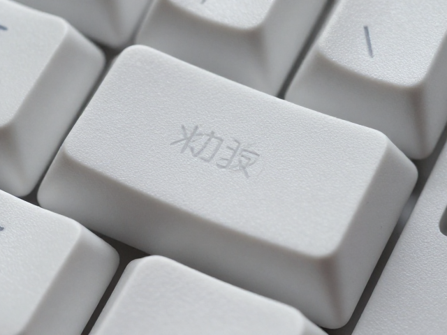 雾面不透光热升华键帽,纺织转印技术打造极致字符立体感