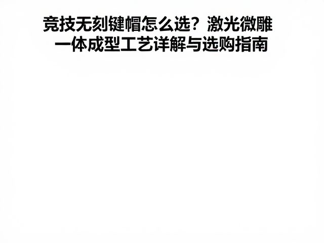 竞技无刻键帽怎么选?激光微雕一体成型工艺详解与选购指南