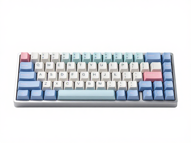 Novelkey电竞原厂高度键帽，分体式设计提升打字手感
