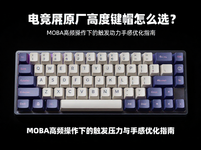 电竞原厂高度键帽怎么选?MOBA高频操作下的触发压力与手感优化指南
