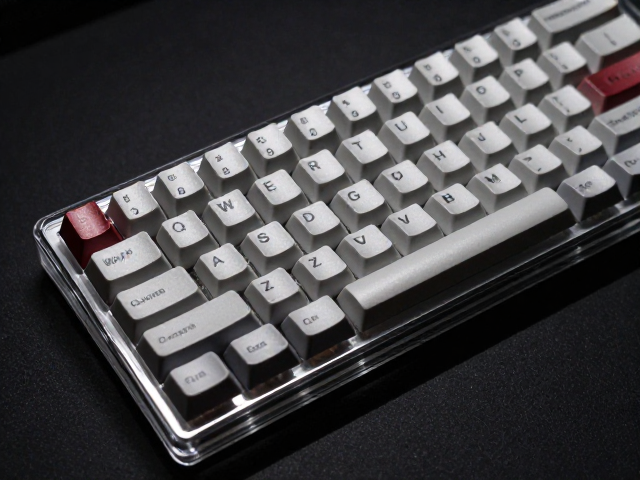 WASP Keycaps 60%键帽评测,玻璃金属限量定制,打造极致电竞桌面美学