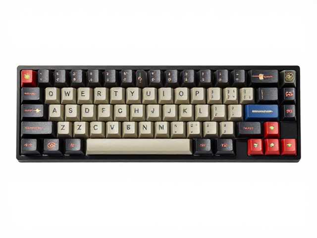60%紧凑型键帽适配MMORPG副本,找回早期游戏键盘操作手感