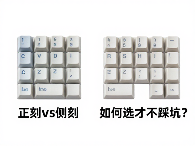 紧凑型电竞键帽选购指南，正刻vs侧刻，如何选才不踩坑？