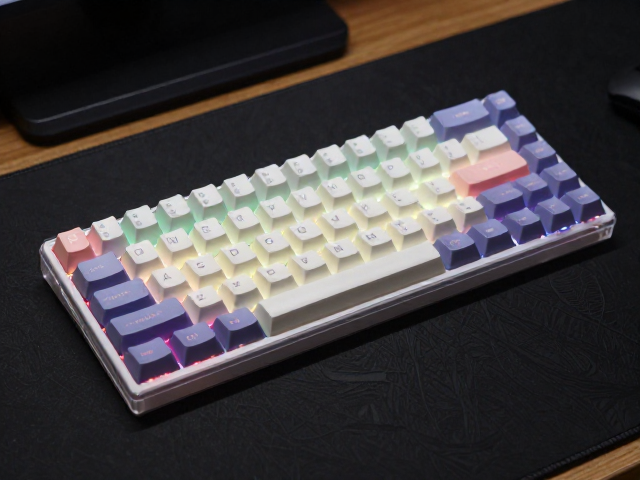60%紧凑型电竞键帽,FPS/MOBA玩家必选的树脂亚克力透光神器