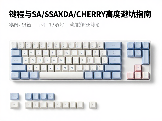 60%紧凑型电竞键帽选购,键程与SA/DSA/XDA/CHERRY高度避坑指南