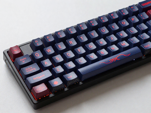 60%紧凑型电竞键帽,热升华印刷,DSA Gaming套件,色彩持久不脱落