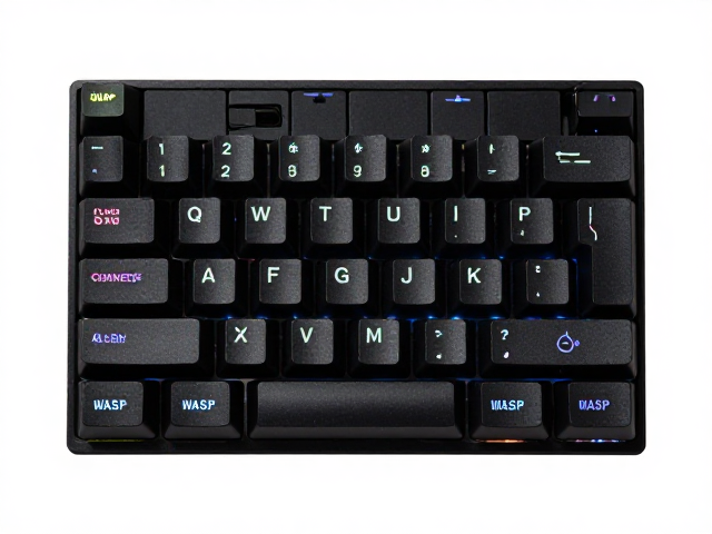 WASP Keycaps紧凑型电竞键帽透光性实测,光效与手感全解析