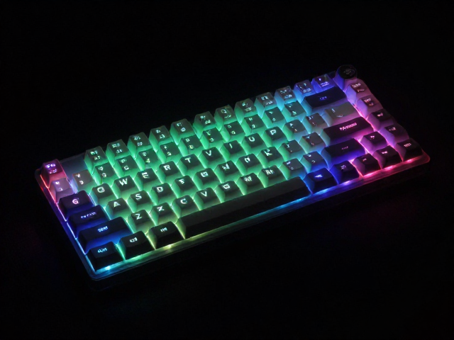 WASP Keycaps紧凑型电竞键帽透光性实测,光效与手感全解析