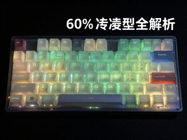 从PC键盘演变,60%紧凑型树脂键帽透光特效全解析
