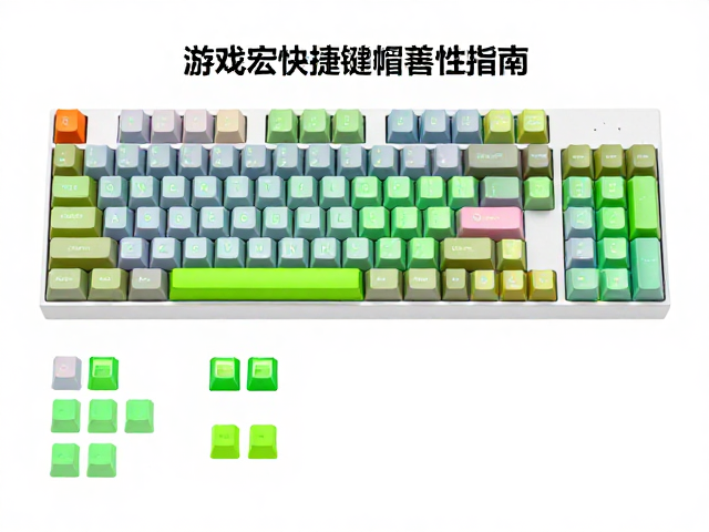 游戏宏快捷键帽搭配荧光色块,实测轴体兼容性指南