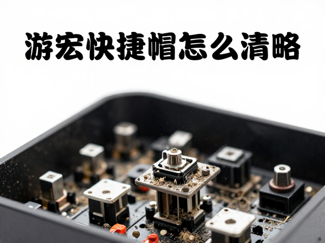 游戏宏快捷键帽怎么清洁?顶部加大字符,轴体灰尘清理全攻略