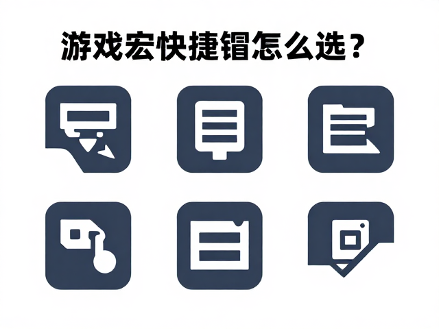 游戏宏快捷键帽怎么选?大尺寸图标,干燥存放避坑指南