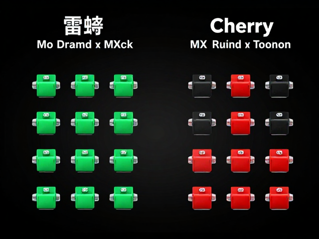 雷蛇与Cherry MX轴体寿命对比,青黑红茶怎么选?