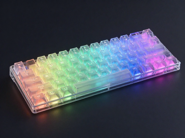 雷蛇透明透光键帽搭配Razer Synapse驱动，打造极致RGB光效桌面