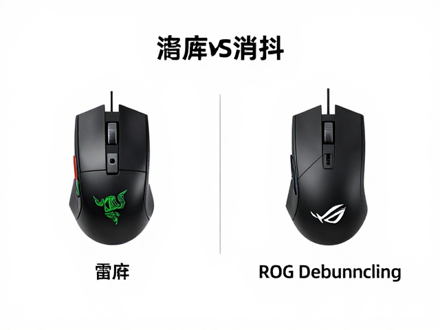 雷蛇与华硕ROG消抖技术对比,Debouncing如何提升鼠标点击响应速度