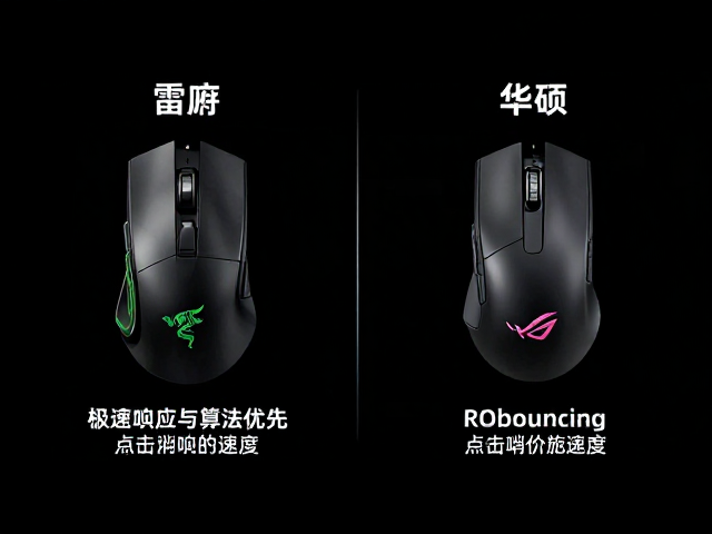 雷蛇与华硕ROG消抖技术对比,Debouncing如何提升鼠标点击响应速度
