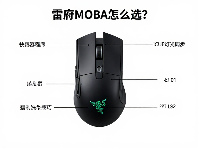 雷蛇MOBA鼠标怎么选?iCUE灯光同步指南与配置技巧
