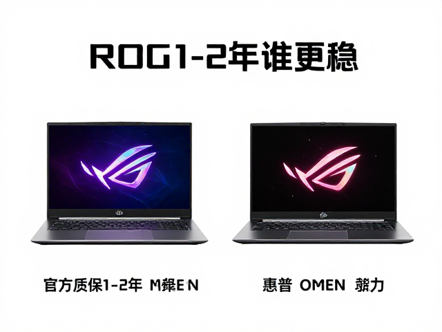 ROG玩家国度与惠普OMEN对比,官方质保1-2年谁更稳?