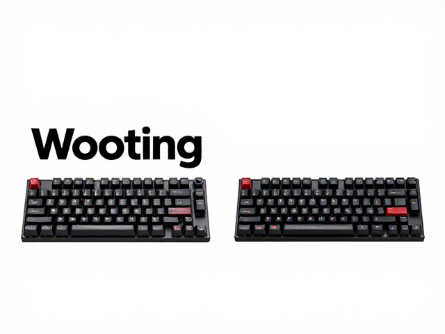 Wooting与海盗船对比,铝合金CNC工艺机械键盘哪家强?