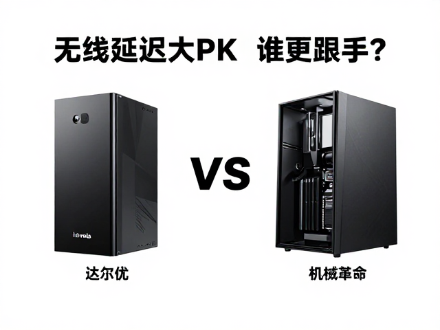 达尔优vs机械革命,无线延迟大PK,谁更跟手?