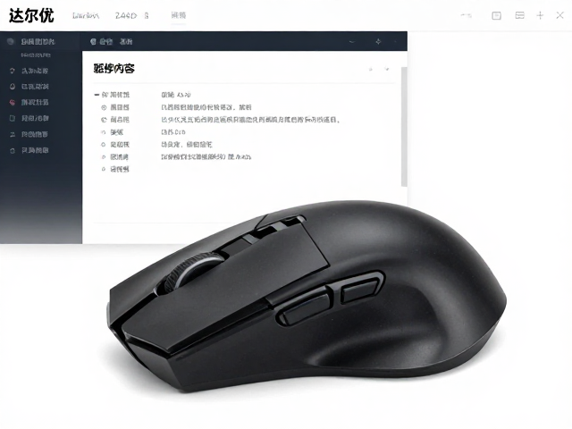 达尔优2.4GHz无线鼠标低延迟评测与售后保修政策详解