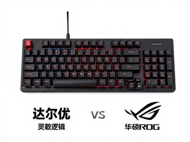 达尔优与华硕ROG对比,机械键盘触发点灵敏度哪家强?
