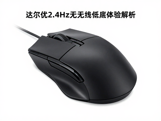 达尔优2.4GHz无线低延迟鼠标,极致跟手的触底体验解析