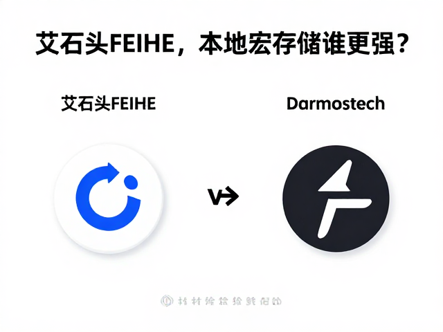 艾石头FEIHE与Darmostech对比,本地宏存储谁更强?