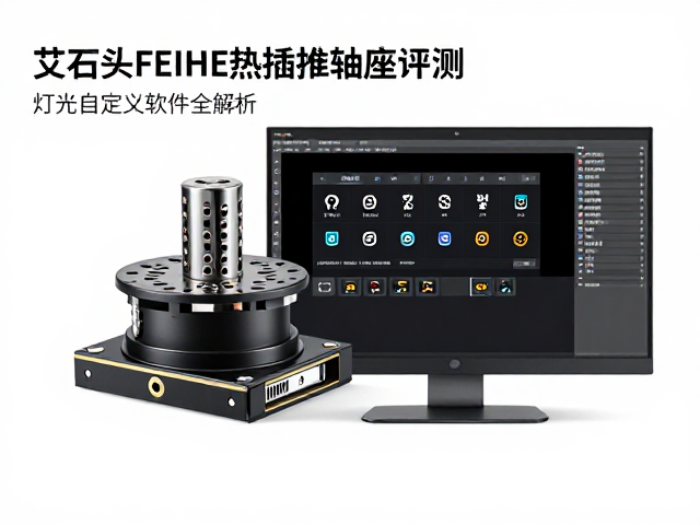 艾石头FEIHE热插拔轴座评测,灯效自定义软件全解析