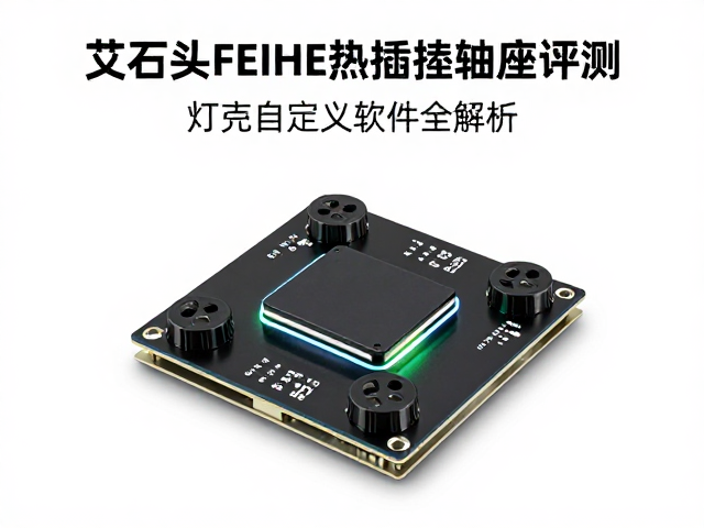 艾石头FEIHE热插拔轴座评测,灯效自定义软件全解析