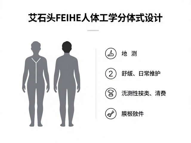艾石头FEIHE人体工学分体式设计，清洁维护指南与评测