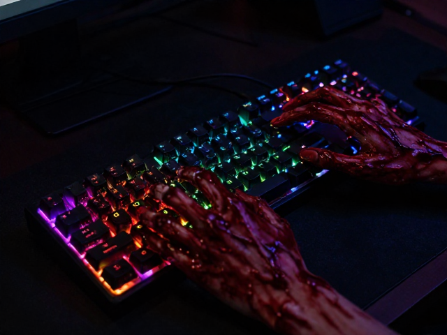 血手幽灵 Bloody键盘,RGB流光与热插拔,自定义你的电竞桌面