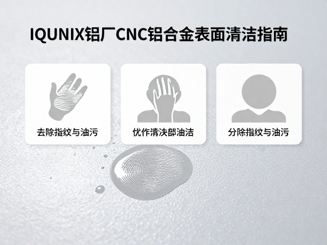 IQUNIX铝厂CNC铝合金表面清洁指南,去除指纹与油污技巧