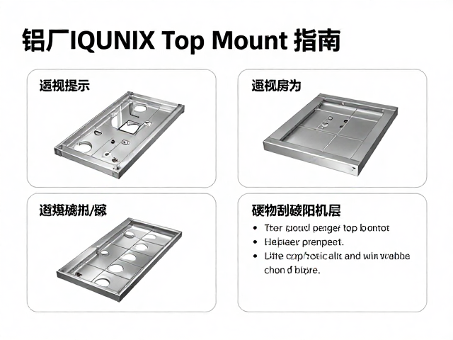 铝厂IQUNIX Top Mount安装指南,避免硬物刮擦阳极层