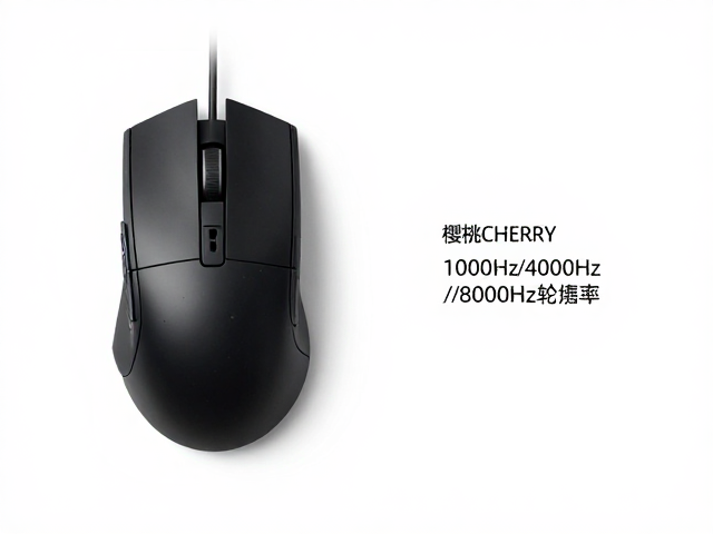 樱桃CHERRY游戏鼠标，1000Hz/4000Hz/8000Hz轮询率与便携设计解析