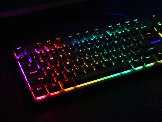 樱桃OMNIPO可调轴搭配雷蛇Chroma RGB,打造极致樱桃键盘RGB灯效