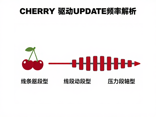 樱桃CHERRY驱动更新频率解析，线性、段落与压力段轴型差异对比